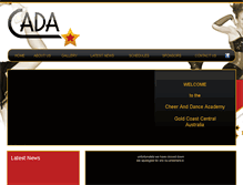 Tablet Screenshot of cadacademy.com.au